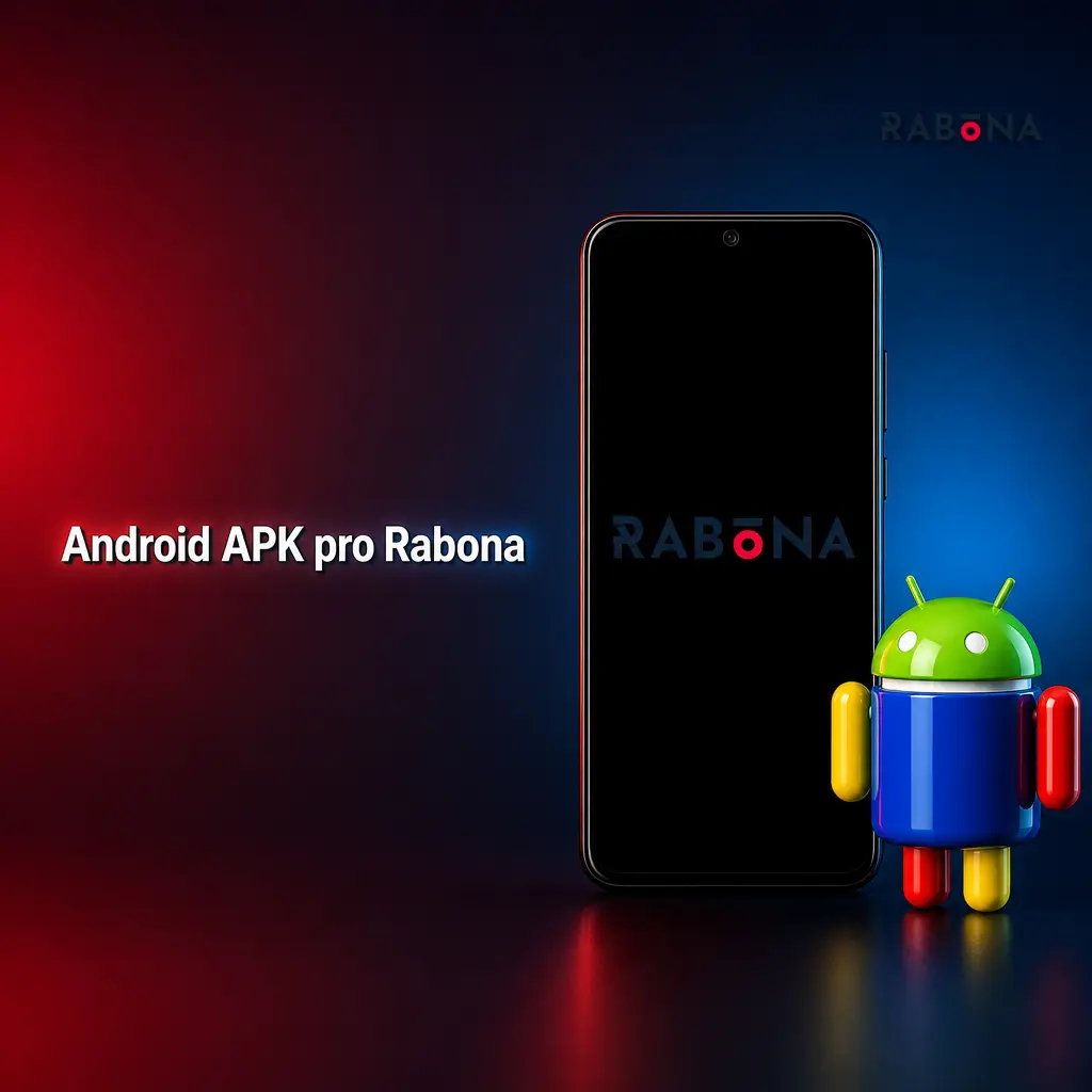 Stažení Android APK aplikace Rabona pro telefony a tablety s návodem k instalaci
