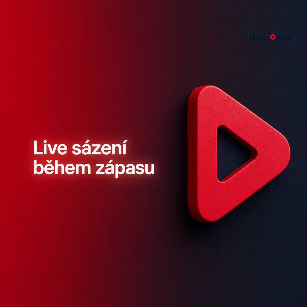Živé sázení během zápasu s aktuálními kurzy, vkladem a možnou výhrou na Rabona