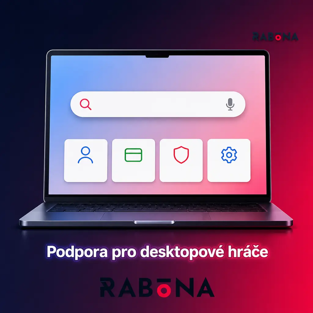 Podpora pro desktopové hráče s chatem, e-mailem a nápovědou k instalaci, platbám a účtu v PC klientu